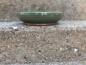 RYAN BURCH CERAMICS - Forest Green 11" Bowl