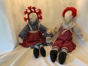 Sweet handmade dolls