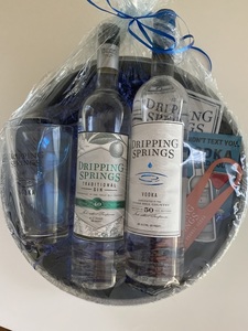 Dripping Springs Vodka Gift Basket ITEM 24