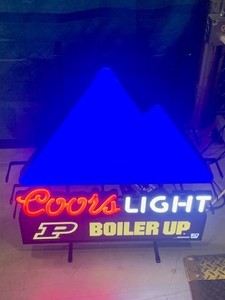 Coors Light Purdue LED