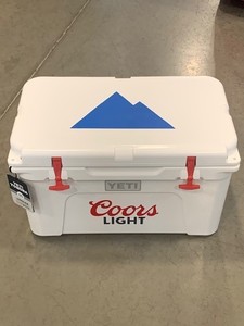 Coors Light YETI cooler