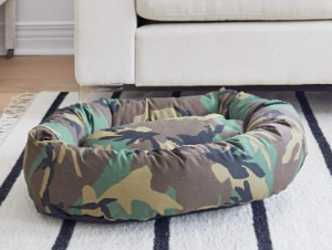 Camo Dog Donut Bed