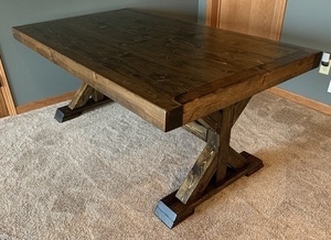 Handmade Farmhouse Table