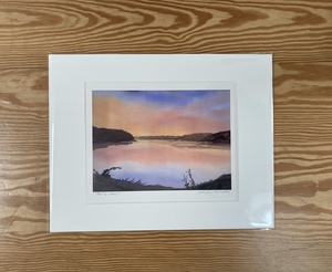 Print of Original Watercolor - “Pat’s View”