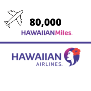 80,000 HawaiianMiles