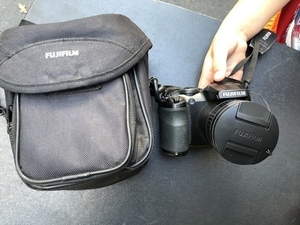 Fuji Film 35 camera and case