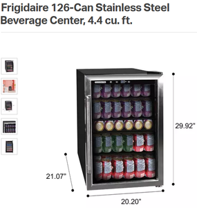 Frigidaire Stainless Steel Beverage Center