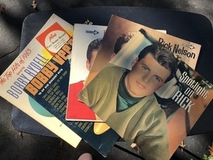 Ricky Nelson, Bobby Vee and Bobby Rydell albums