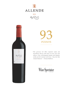 Finca Allende Aurus Red 2011 750mL