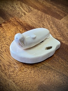 Walrus on Slice of New Ivory