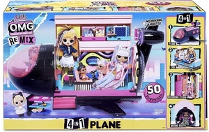 L.O.L. Surprise! O.M.G. Remix 4-in-1 Plane Playset