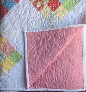 Handmade Baby Quilt 33x33