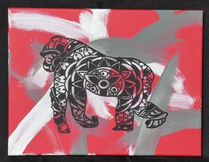 Gorilla Painting by Patrick