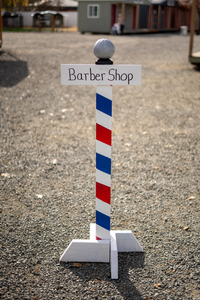 Barbershop - 48 Inch Peace Pole