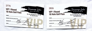 2 VIP Rounds of Golf