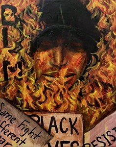 Black Lives Matter Painting