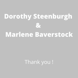 Dorothy Steenburgh & Marlene Baverstock