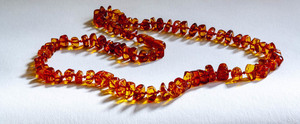 Chunky Baltic Amber necklace  27.5 in