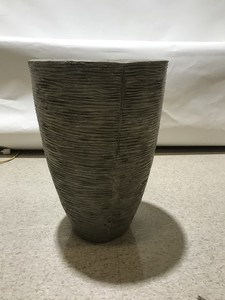 Concrete Flower Pot - Lot #284