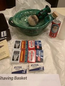 Wet Shaving Gift Basket