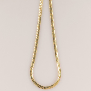 18K Gold Chain Herring Bone