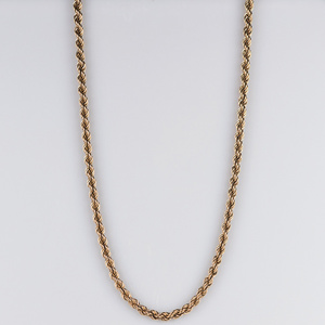 14K Gold Twisted Rope Chain