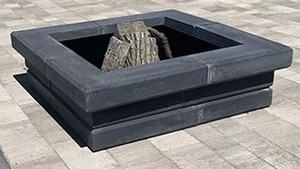 Linear Concrete FirePit - Lot #522