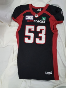 Ottawa REDBLACKS Game-Worn Jersey