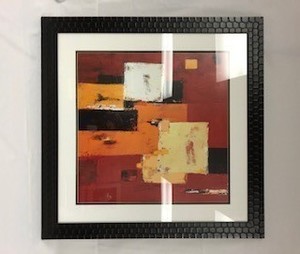 43. Framed Abstract Picture