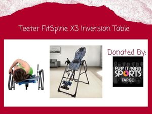 Teeter FitSpine X3 Inversion Table