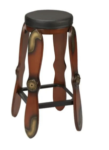 Two Propeller Bar Stools