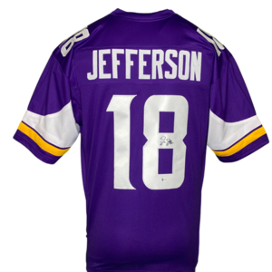 Justin Jefferson Autographed Jersey