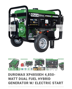 DuroMax Hybrid Generator