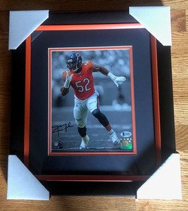 Khalil Mack Signed-Framed 8x10 Photo