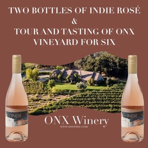 A Six Person Tour to ONX Winery + 2 Bottles