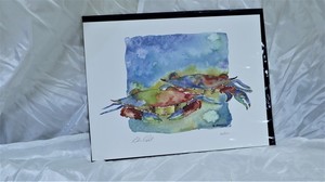 Artist Brian O'Neill : Crabs Print