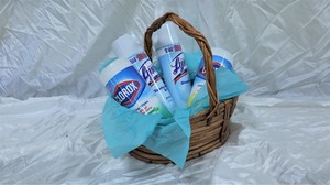 Clorox Wipes & Lysol Disinfectant Gift Basket