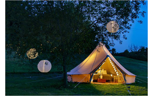 Urban River Adventure Glamping for 2 couples