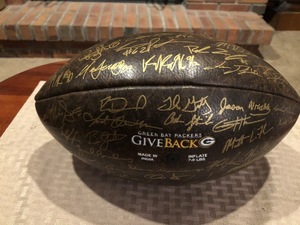 Green Bay Autographed Football