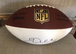 Authentic Signature - Andy Dalton Football