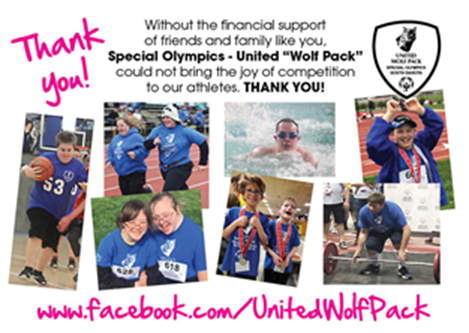 Special Olympics United Wolf Pack