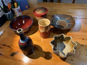 80 - Wheel-thrown Stoneware pottery