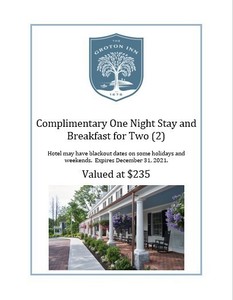 The Groton Inn Overnight Stay