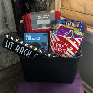 Movie Night Basket