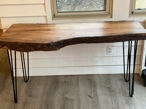 Live Edge Kitchen Table