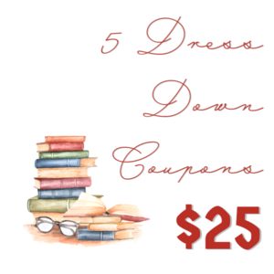 Set of 5 Dress Down Coupons