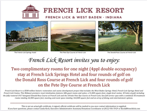 French Lick Resort Stay & Play Package