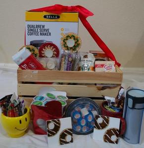 Coffee Lovers Themed Gift Basket