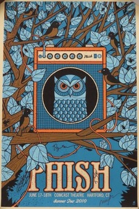 Signed Phish Poster