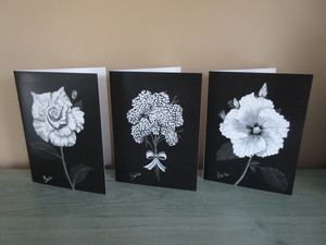 Original Floral Note Cards